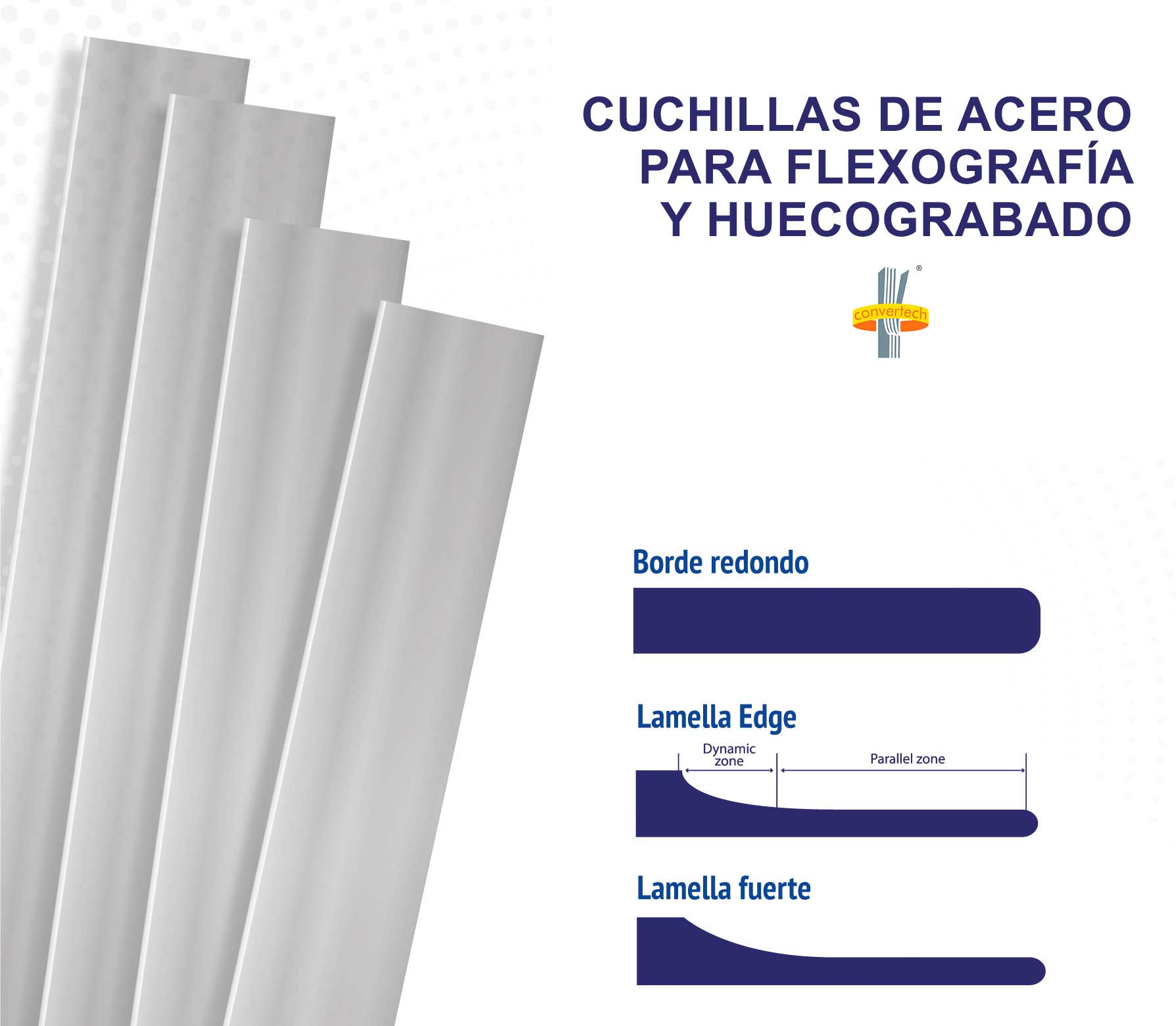 Cuchillas de acero 1