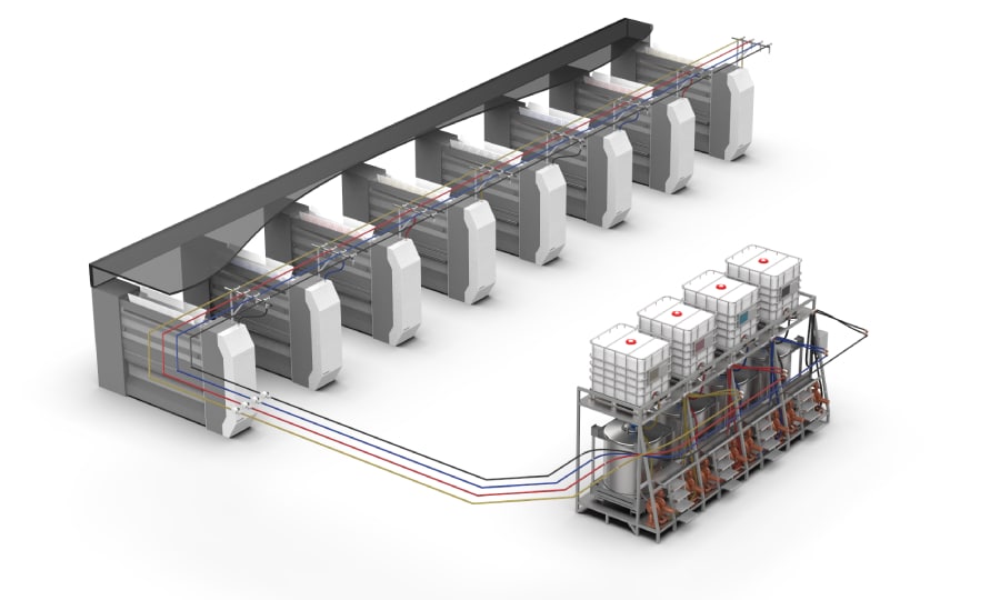 Sistema de líneas de distribución I-DLS 4